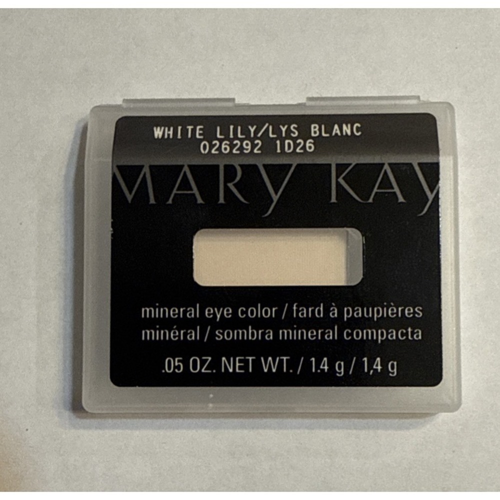 Mary Kay Mineral Eye Color White Lily 026292 Full Size NEW DISCONTINUED